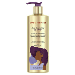 Gold Series from Pantene SulfateFree Deep Hydrating CoWash with Argan Oil for Curly  Coily Hair  152 fl oz Packaging May Var