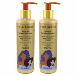 Pantene Gold Series Leave-In Detangling Milk 7.6 Ounce (225ml) (2 Pack)