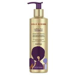 Pantene Gold Series Argan Oil from ProV for Natural and Curly Textured Hair  Sulfate Free Shampoo  85 Fl Oz
