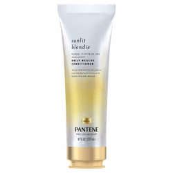 Pantene Sunlit Blondie Daily Rescue Conditioner Toner For Blonde Hair  Treatment for Color Treated Hair  with Biotin and Silk ...