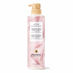 Pantene Nutrient Blends Miracle Moisture Boost Conditioner with Rose Water 13.5 oz (Pack of 2)