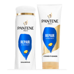 Pantene PRO-V Repair & Protect Shampoo  12 oz + Conditioner  10.4 oz