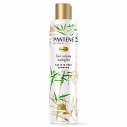 Pantene Sulfate Free Shampoo  Volumizing shampoo for fine or flat hair with Bamboo  Color Safe  9.6 oz