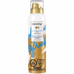 Pantene Dry Conditioner Mist Spray for Hair  3.9oz  Blue - Instant Hydration and Frizz Control with Vitamin B5  Safe for Colo ...