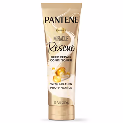 Pantene Miracle Rescue Deep Conditioner - Melting Pro-V Pearls for Dry  Damaged or Color-Treated Hair  Softens and Repairs  8 ...