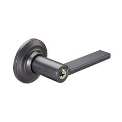 Yale Valdosta Round Lever Entry (Keyed)  Suede Black