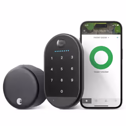 Yale|August Wi-Fi Smart Lock with Keypad Black