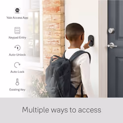 Yale|August Wi-Fi Smart Lock with Keypad  Black
