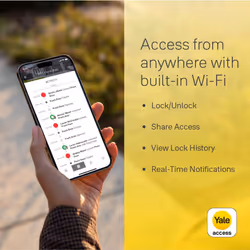 Yale|August Wi-Fi Smart Lock with Keypad  Silver