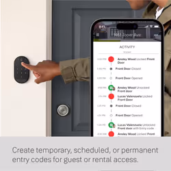 Yale|August Wi-Fi Smart Lock with Keypad  Silver