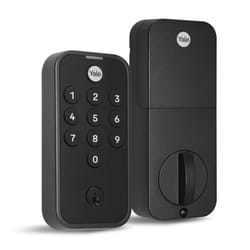 Yale Code Keypad Deadbolt  Black