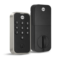 Yale Code Keypad Deadbolt  Satin Nickel