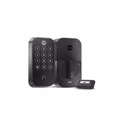 Yale Assure Lock 2 Touch with ZWave  Fingerprint Smart Lock in Black