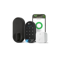 Yale Approach Lock with Wi-Fi + Keypad Touch - Keyless Entry Touchscreen deadbolt  Smart Bluetooth keypad - Black Suede