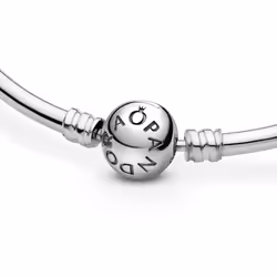 PANDORA Sterling Silver Bangle Bracelet  8.3 IN