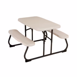 LIFETIME 280094 Kid's Picnic Table Size 1 Almond