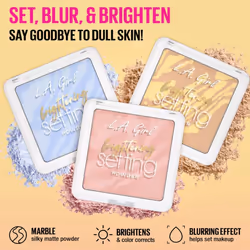 L.A. Girl Brightening Setting Powder  Blue GPS169