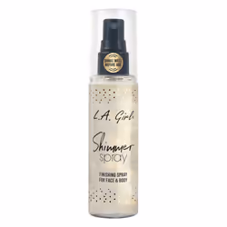 L.A. Girl Shimmer Spray Gold, Makeup setting spray, 80 ml, Women, Illuminating, Universal skin