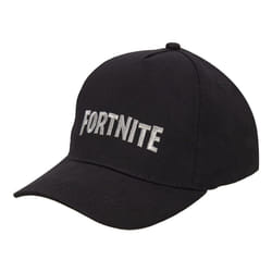 FORTNITE Baseball Cap for Boys  Quality Made Boys Hat and Fitted Cap  Flatbrim Baseball Hat with Sleek Design Black Silver