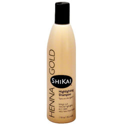 ShiKai Henna Gold Highlighting Shampoo, 355ml