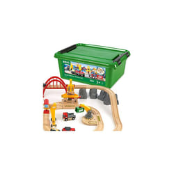 BRIO World Deluxe Cargo Train Set for Kids Age 3 Years and Up, Compatible with All BRIO Train Sets