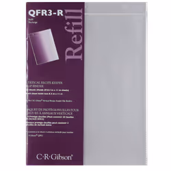 CR Gibson Refill Sheets for Vertical Recipe Keeper 85 x 11