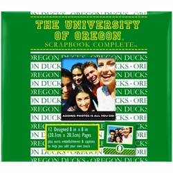 CR Gibson Scrapbook Complete Kit Small Oregon Ducks C878310M