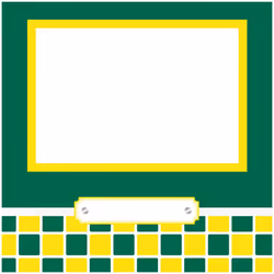 CR Gibson Scrapbook Complete Kit  Small  Oregon Ducks C878310M