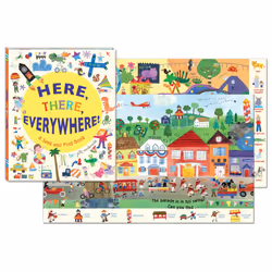 C.R. Gibson Gibby & Libby Here  There and Everywhere Seek and Find Book