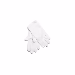 Rubie's Official Child White Cotton Gloves (One Size)