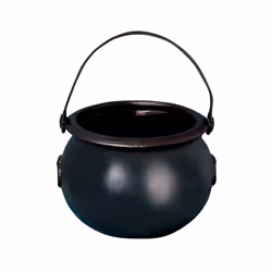 Rubies unisex adult Plastic Witch Kettle Costume Accessory Black One Size US