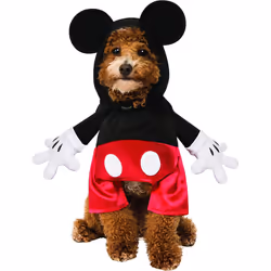 Rubie's Official Disney Mickey Mouse Step In Pet Dog Costume, Dog Fancy Dress, Size Medium, 200 g
