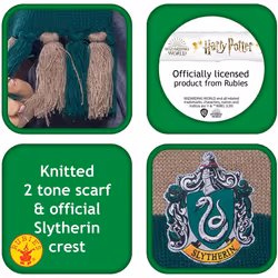 Rubie's Official Harry Potter House Deluxe Scarf, Costume Accessory Adults / Childs One Size - Additional view 4