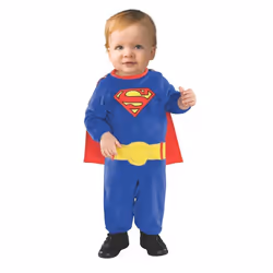 Superman Romper With Removable Cape Superman Superman Print 6-12 Mon