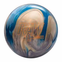 Hammer unisex adult Unique Bowling Ball  BlueSilverWhite  16 US