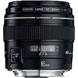Canon EF 85mm f/1.8 USM Telephoto lens Black