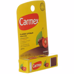 Carmex Cherry Flavor Lip Balm SPF 15 0.15 oz (Stick in Carded box)