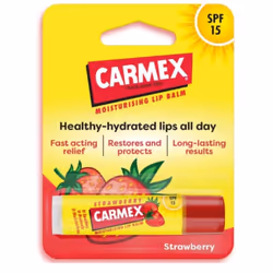 Carmex Strawberry Moisturising Lip Balm SPF15 4.25g