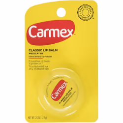 Carmex Classic Lip Balm Medicated 025 oz Packs of 12