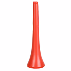 Vuvuzela - South African Style Collapsible Horn  Red (Pack of 6)