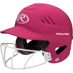 Rawlings | COOLFLO HIGHLIGHTER Batting Helmet | Face Guard Included |