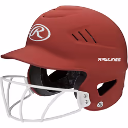 Rawlings | COOLFLO Batting Helmet with Facemask | Fastpitch Softball | One Size fits Most 6 1/2 - 7 1/2