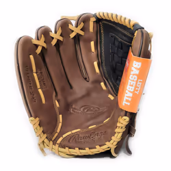 Rawlings Sporting Goods Prodigy Series Baseball Youth Glove  Brown 12"