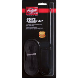 Rawlings | Glove Lacing Kit | Baseball/Softball | 5"" Needle & 48"" Rawhide Lace | Black