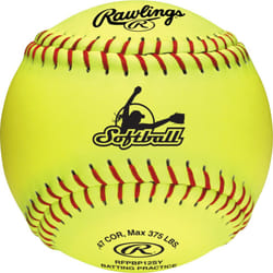 Rawlings  Batting Practice Fastpitch Softball  12  RFPBP12SY  6 count