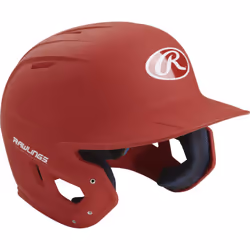 Rawlings MACH Baseball Batting Helmet  Junior  Matte Scarlet