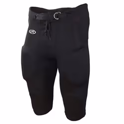 Rawlings | Adult Game/Practice Football Pants  Black  3X-Large