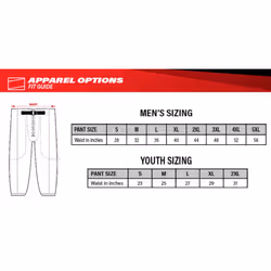 Rawlings | Adult Game/Practice Football Pants  Black  3X-Large