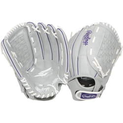 Rawlings girls 12.5 inch Softball Glove  Purple/Grey/White  US