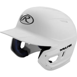 Rawlings | MACH Batting Helmet | Matte White | Junior (6 3/8"" - 7 1/8